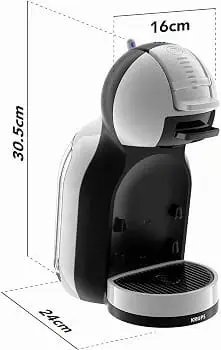 Krups Nescaf Dolce Gusto Mini Me Capsule Coffee Maker KP123B