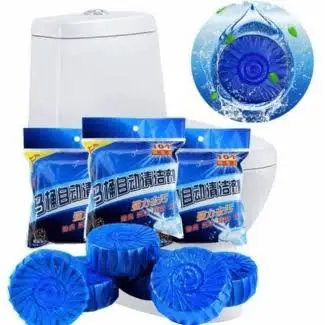 Set Of 10 Blue Bubble Toilet Cleaner Automatic Flushing Toilet Bowl Cleane