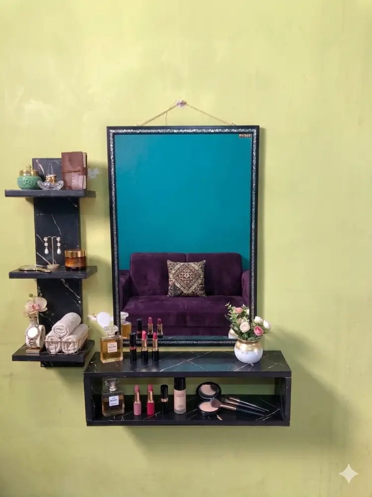 Modern Wall-Mounted Dressing Table - Luxury Edition