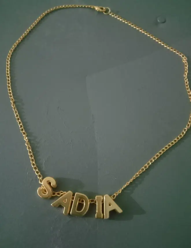 Customize Name Pendant