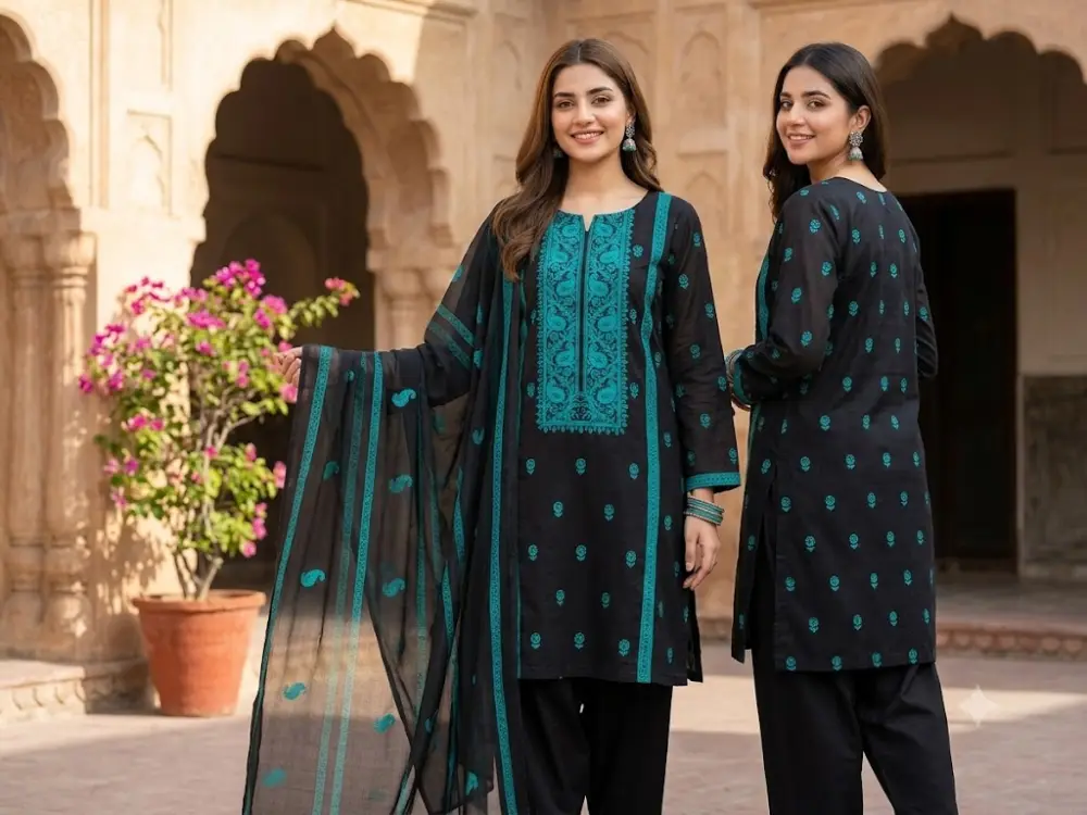 Karandi 3 piece Unstich suit